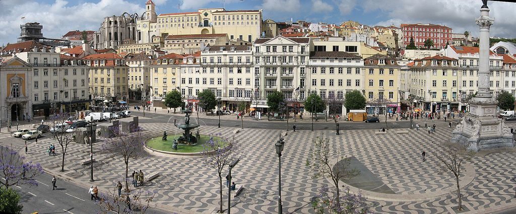 Piata Rossio, Lisabona