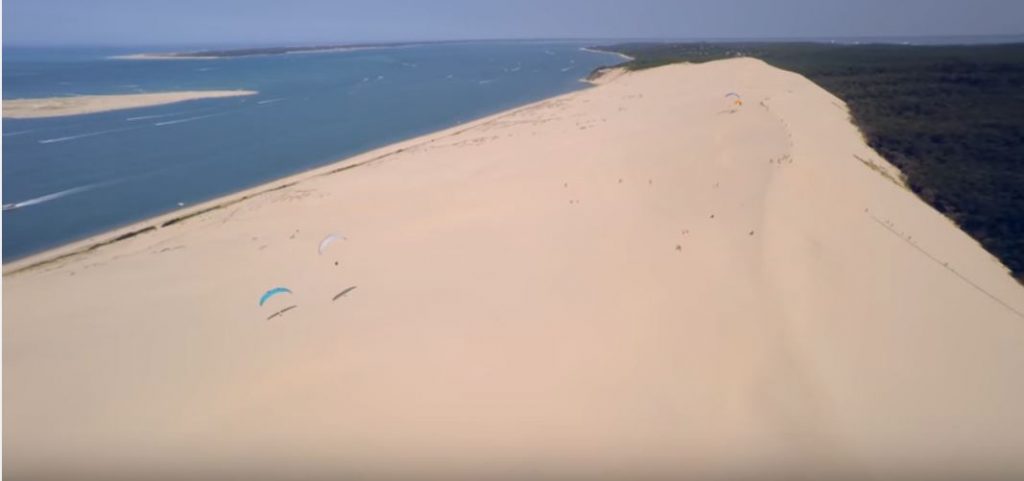 Imagine din varf Dune du Pilat