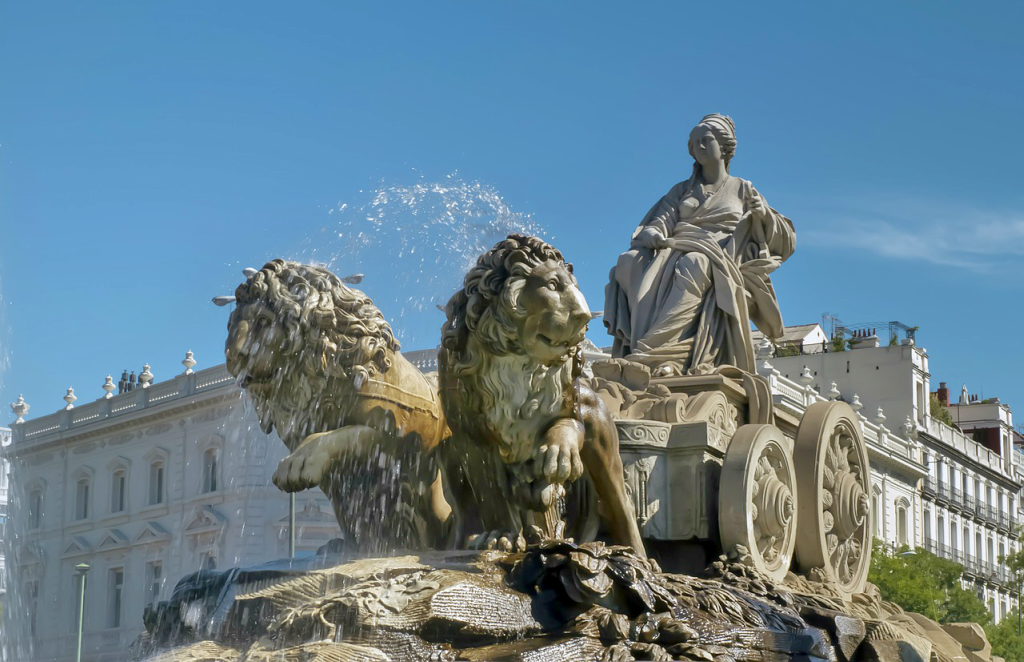 Obiective turistice Madrid - Fuente Cibeles