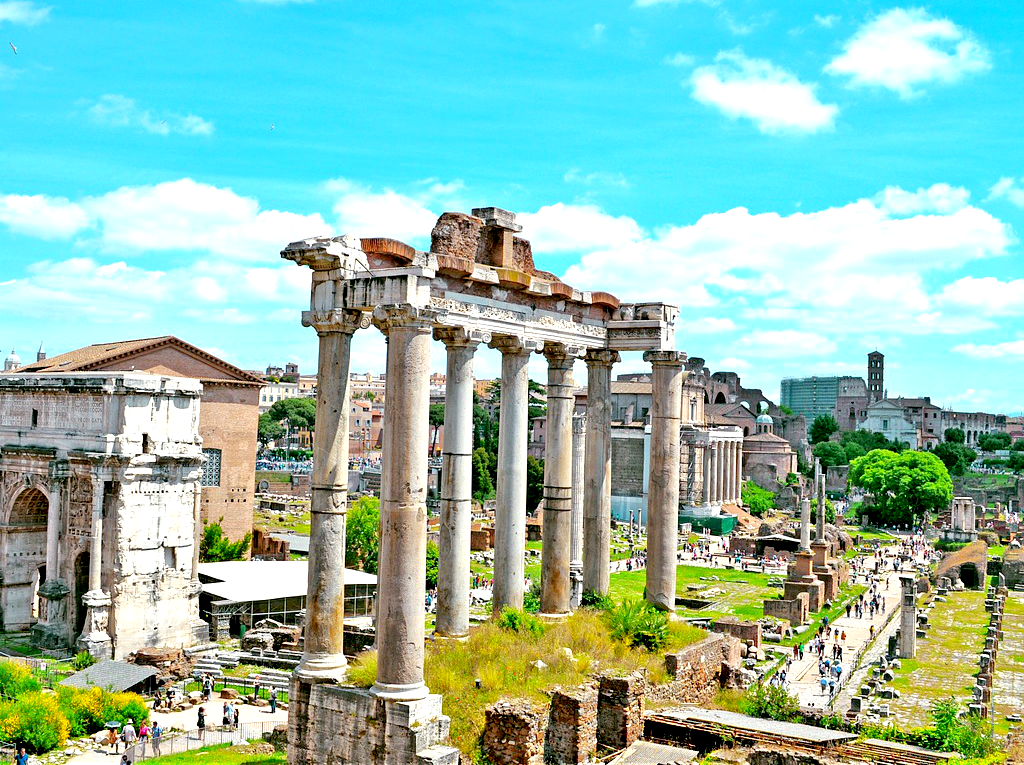 Obiective turistice Roma -Forul Roman