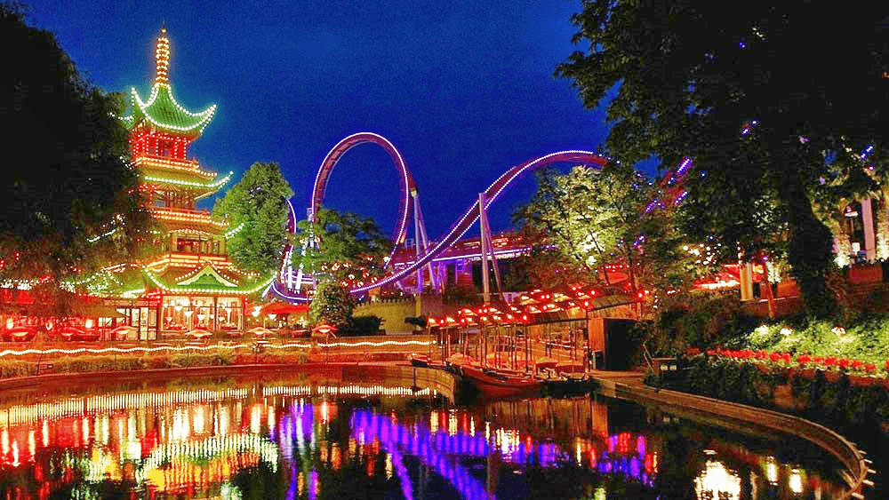 Tivoli Gardens - Copenhaga