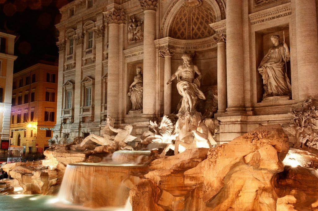 Obiective turistice Roma - Fontana di Trevi