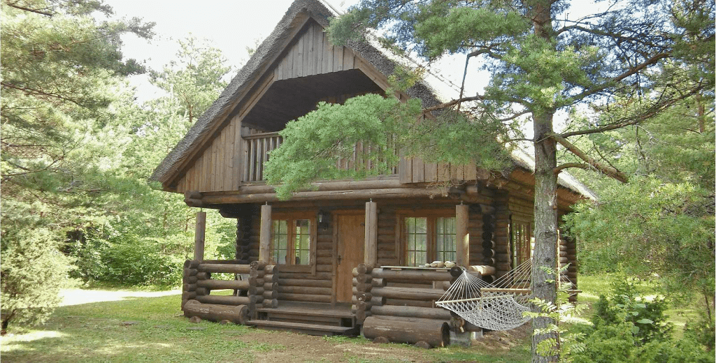 Obiective turistice Estonia - Cabana traditionala Saaremaa