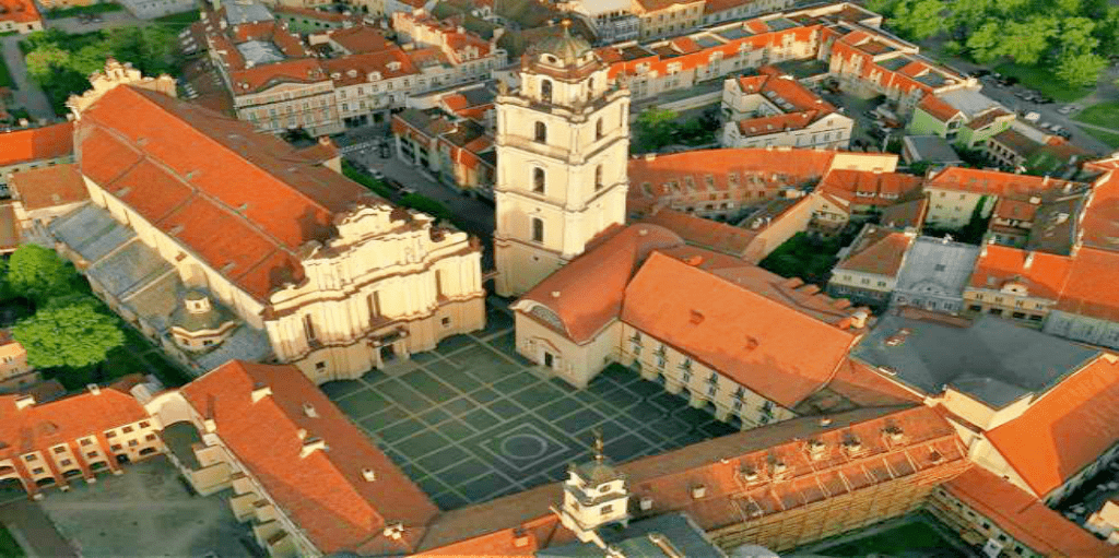 Obiective turistice Lituania - Universitatea din Vilnius