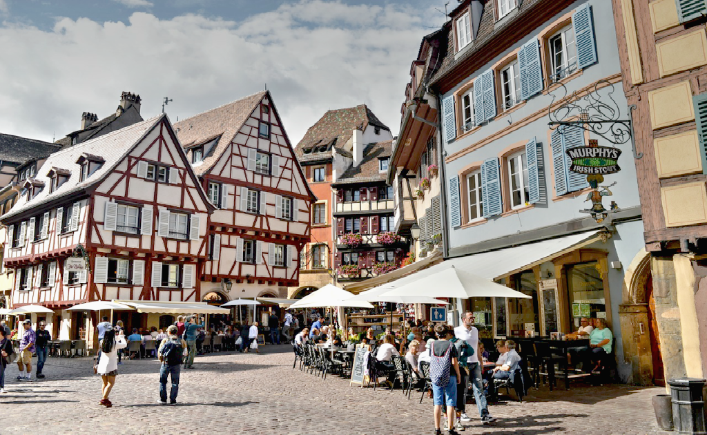 Centrul Vechi si Place de la Cathedrale - Colmar, Alsacia