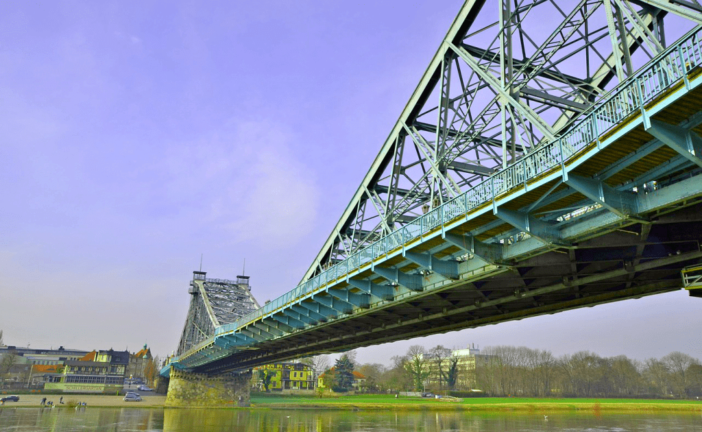 Obiective turistice Dresda - Podul Loschwitz - Blasewitz
