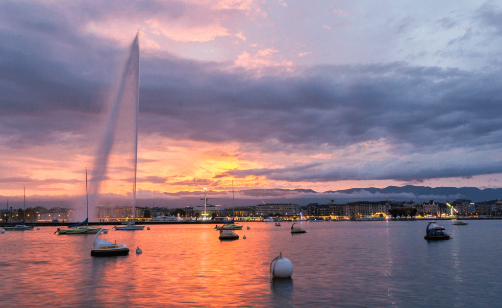 Obiective turistice Geneva - Jet d'Eau