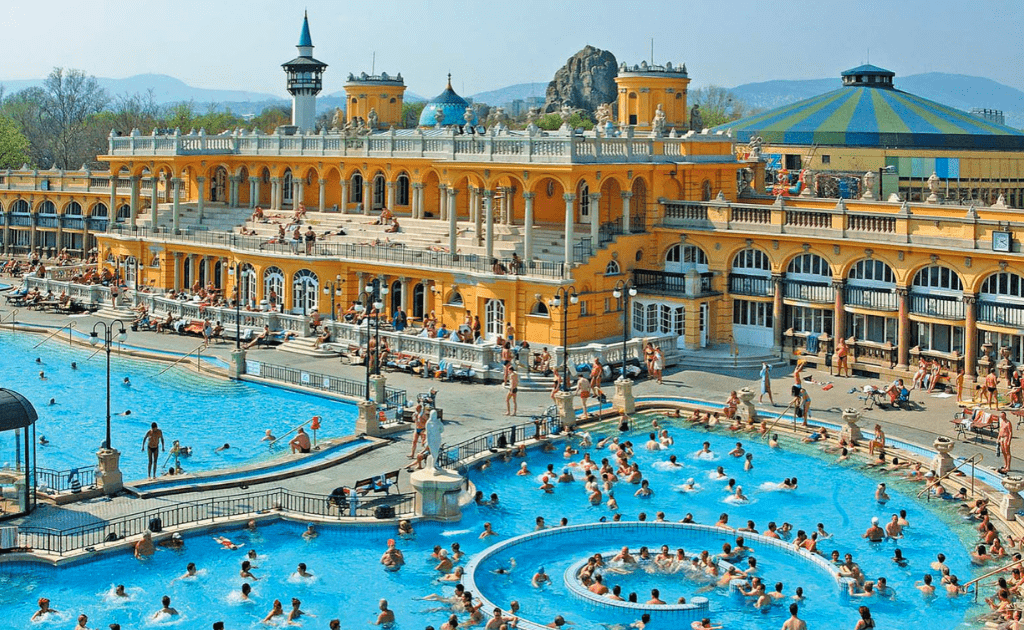 Statiuni balneare Europa - Baile Széchenyi, Budapesta