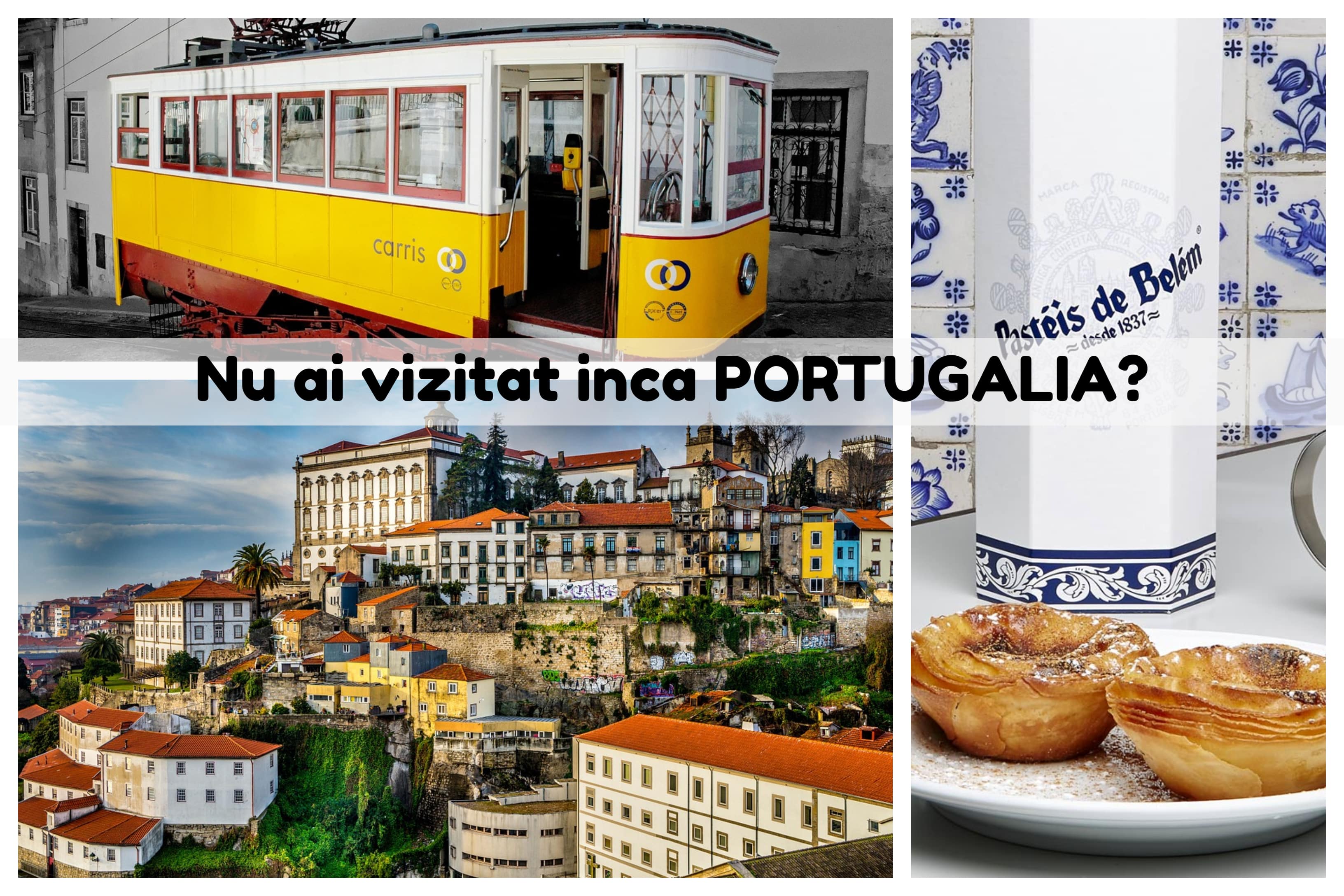 Imagini din Lisabona si Porto, destinatii din Portugalia acoperite de KLM