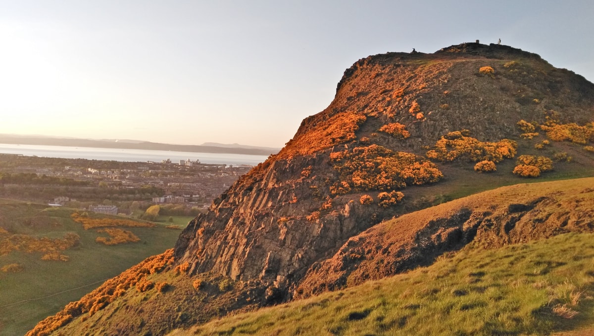 Scaunul lui Artur din Edinburgh - vulcanul stins