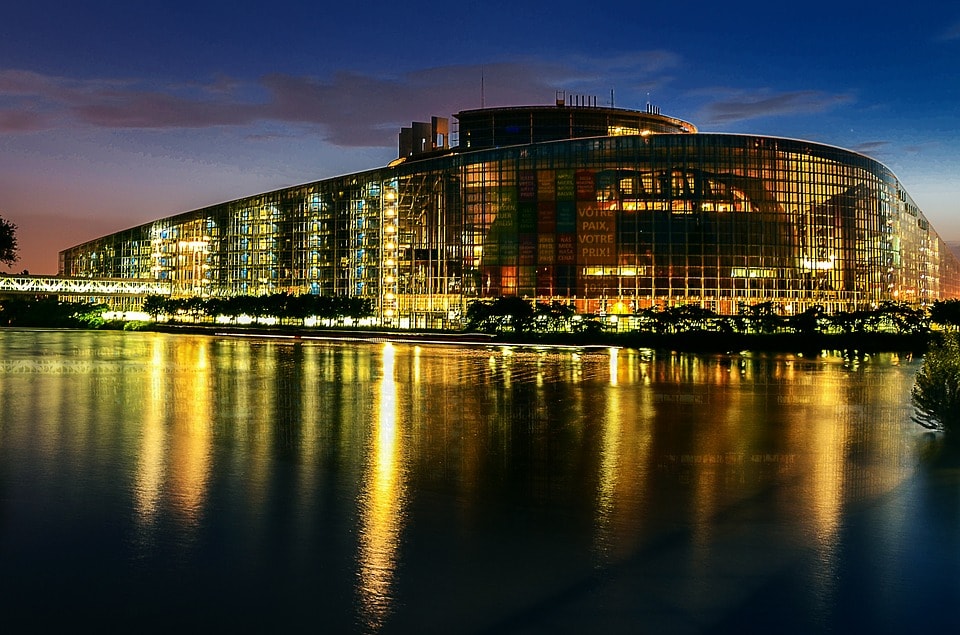 Parlamentul European - obiective turistice Strasbourg
