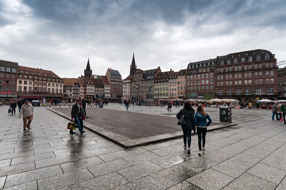 Piata Kleber- obiective turistice Strasbourg