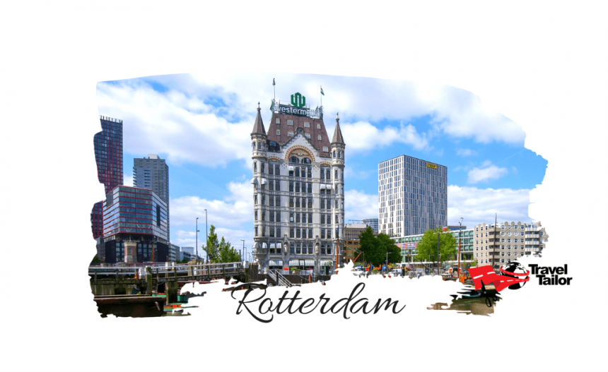 Hotelul New York  Rotterdam transpus in culorile portelanului Delft
