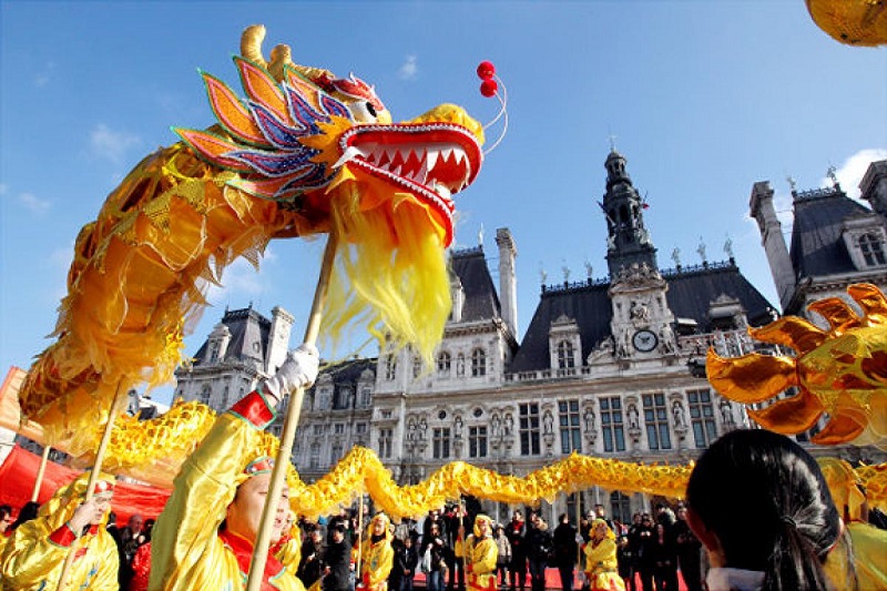 Anul Nou Chinezesc - parada de la Paris