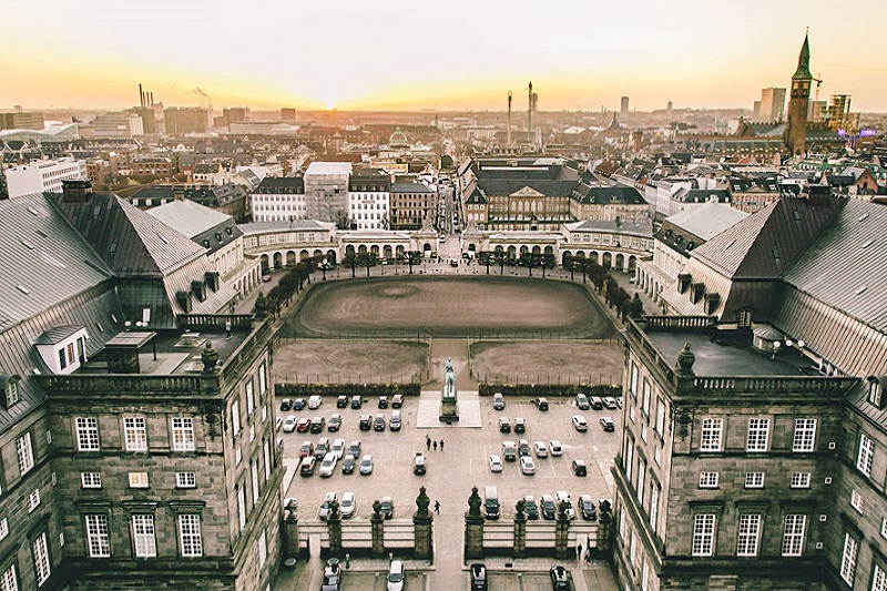 Palatul Christiansborg Copenhaga