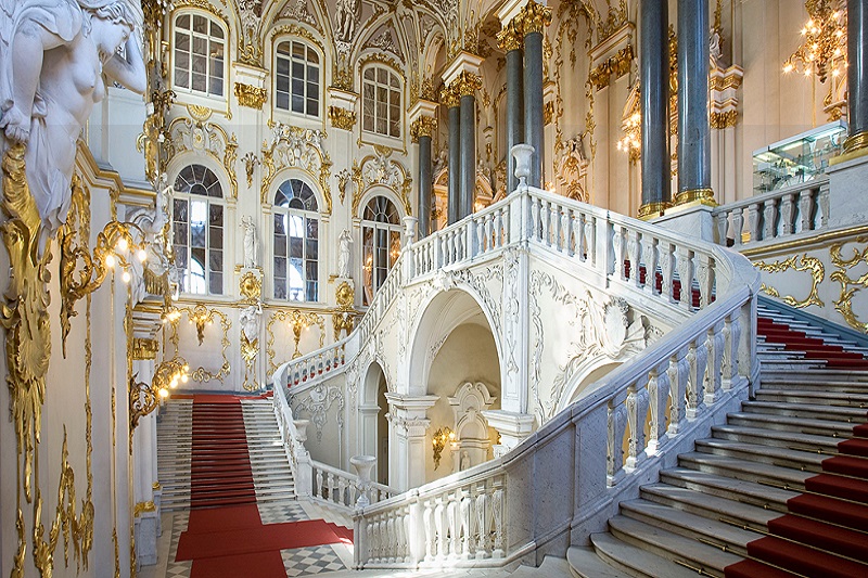 Obiective turistice Sankt Petersburg - Palatul de Iarna Sankt Petersburg