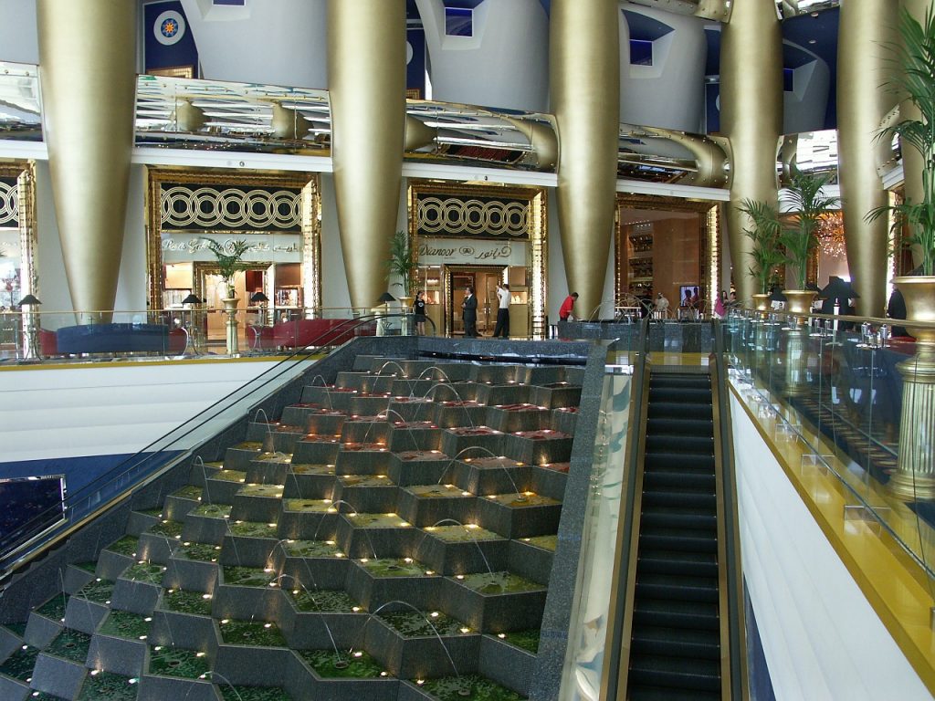 Burj al Arab - lobby