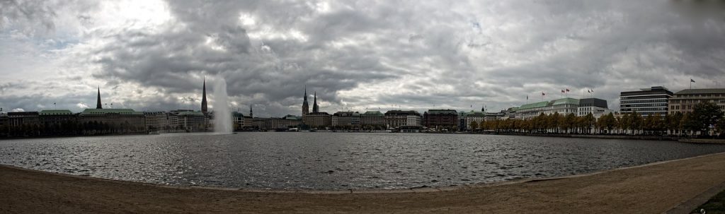 Promenada in Hamburg