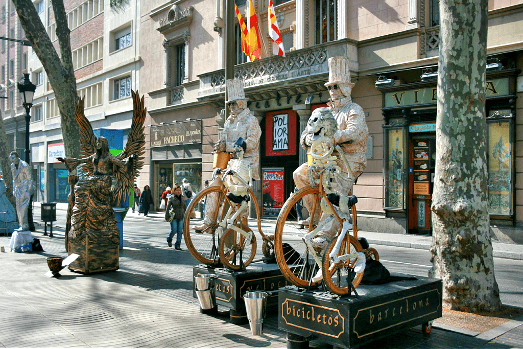Ce poti vizita in Barcelona - La Rambla