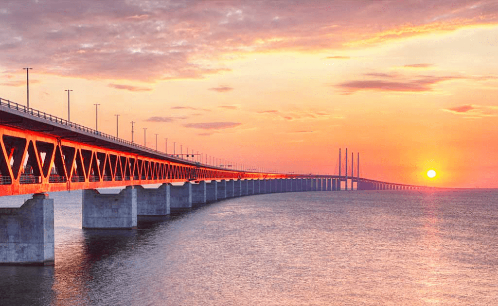 Obiective turistice Malmo - Podul Oresund Suedia