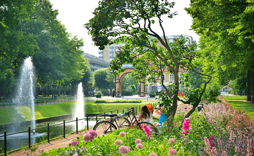 Obiective turistice Malmo - Parcul Folkets 