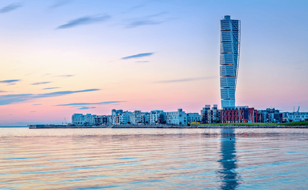 Obiective turistice Malmo - Turnul Turning Torso