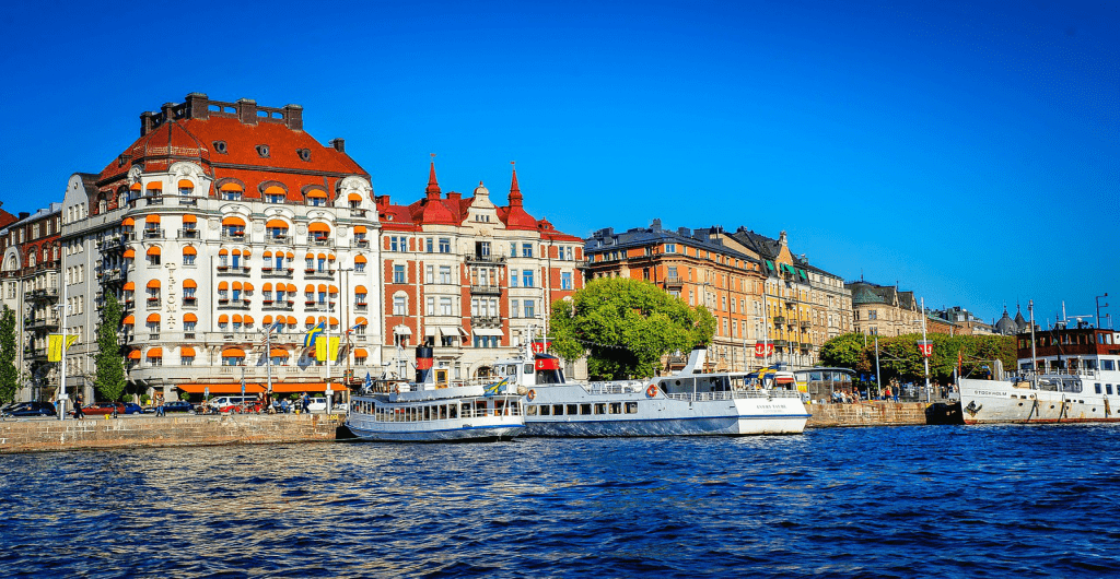 Obiective si atractii turistice Stockholm - Caile navigabile
