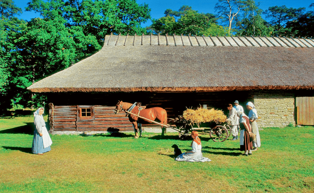 Obiective turistice Talinn - Muzeul estonian in aer liber