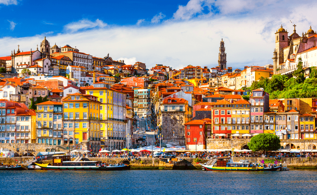 Obiecive turistice Porto - Cais da Ribeira