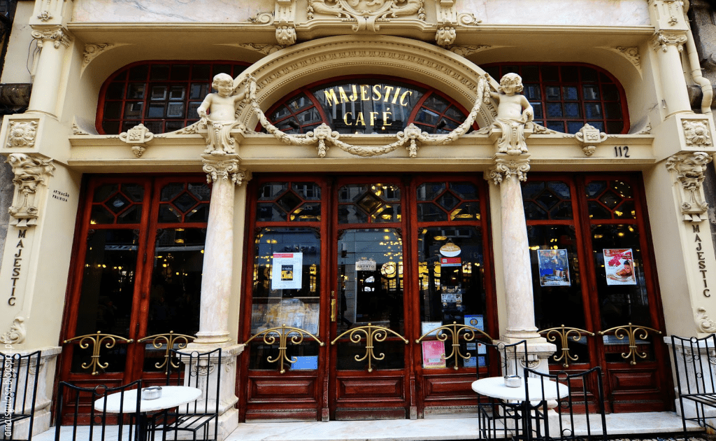 Obiective turistice Porto - Cafe Majestic