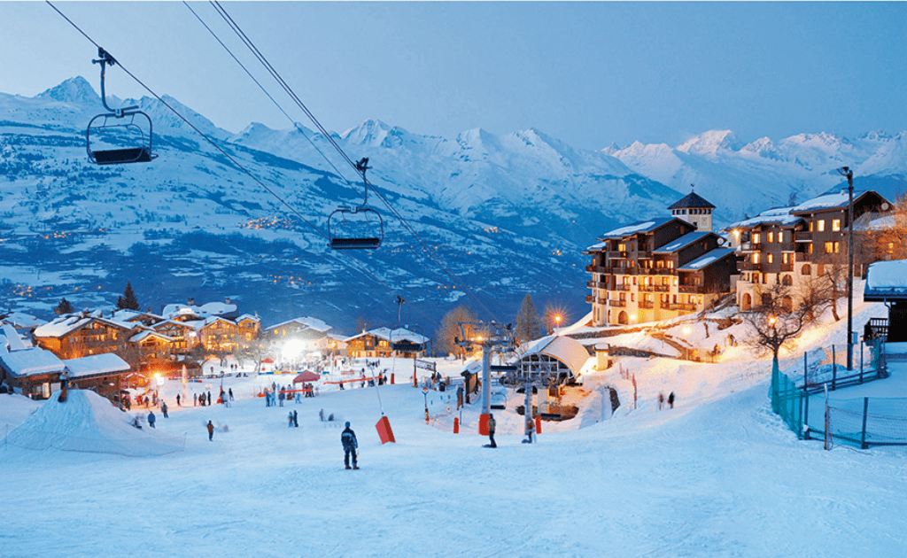 Statiuni de ski Franta - statiunea La Plagne