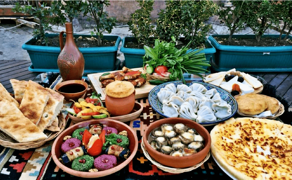Obiective turistice Tbilisi - Gastronomia