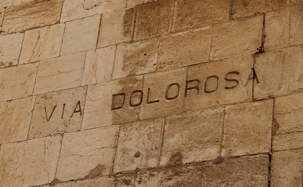 Obiective turistice Ierusalim - Via Dolorosa