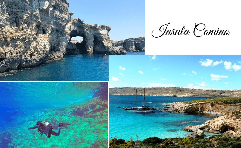 Obiective turistice Malta - Insula Comino