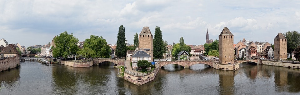 Pont Couverts - obiective turistice Strasbourg