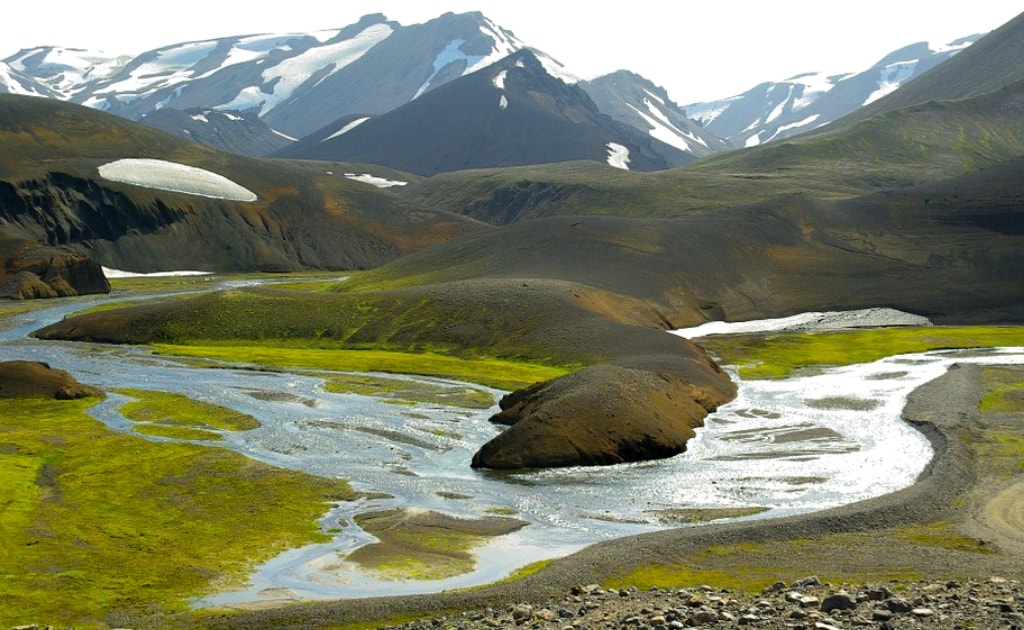 Obiective turistice Islanda - Rezervatia naturala Landmannalaugar